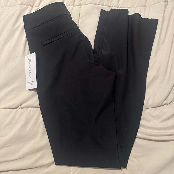 STLAR FLARE TROUSERS BLACK - 2 - Picture 2 of 3